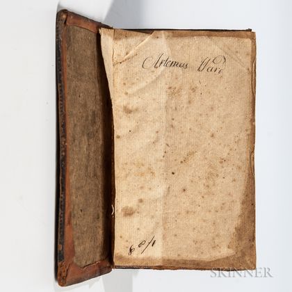 Cordier, Mathurin (1479-1564) Colloquiorum Scholasticorum Libri IV , Signed by Artemas Ward (1727-1800)