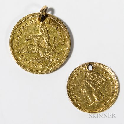 Two American Gold Coins