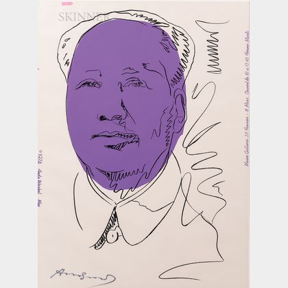 Andy Warhol (American, 1928-1987) Mao