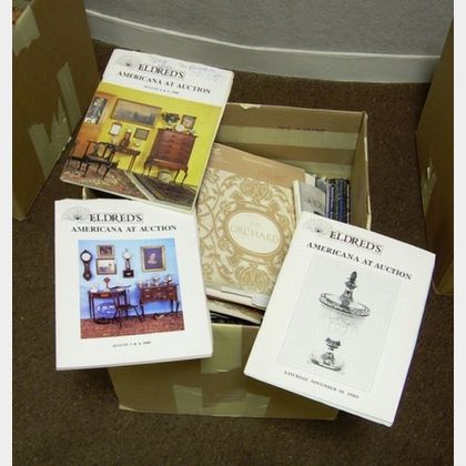 Collection of Auction Catalogs, and Ellis Memorial, and Winter Antiques Show Catalogs