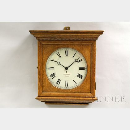 Oak Wall Clock by Chelsea