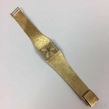 Baume & Mercier 14kt Gold and Diamond Wristwatch