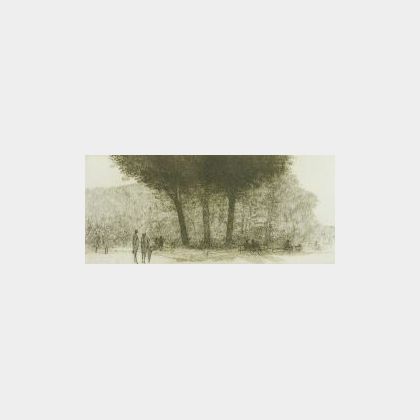 Harold Altman (American, b. 1924) Three Trees