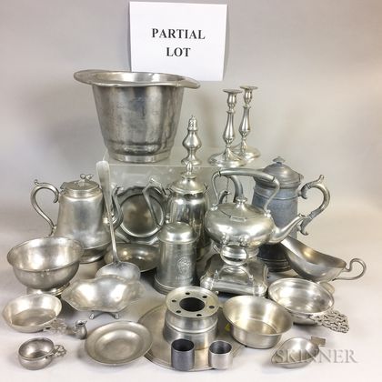 Large Group of Pewter