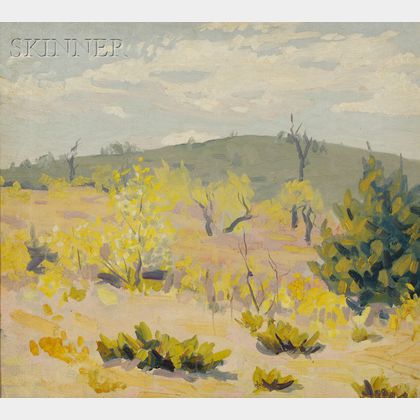 Attributed to Gladys Thayer Reasoner (American, 1886-1945) Desert View