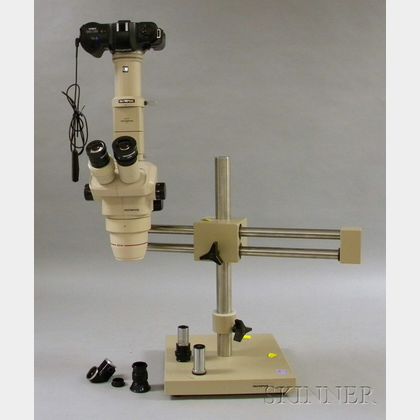 Olympus Binocular Microscope SZ-PT and Camera