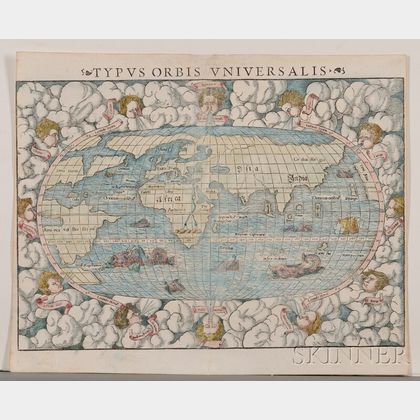 (Maps and Charts, World Projection),Muenster, Sebastian (1489-1552)