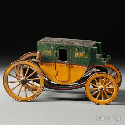Salem and Boston Mail Coach Toy