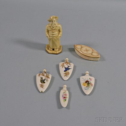 Six Royal Worcester Porcelain and Ceramic Items