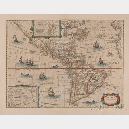 (Maps and Charts, Western Hemisphere),Jansson, Joannes