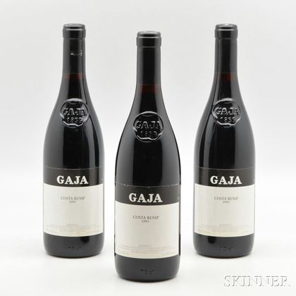 Gaja Costa Russi 1995, 3 bottles 