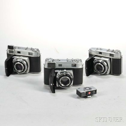 Three Kodak Retina Cameras