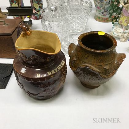 Two Pottery Items