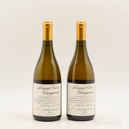 Mount Eden Vineyard Chardonnay Estate 2011, 2 bottles 