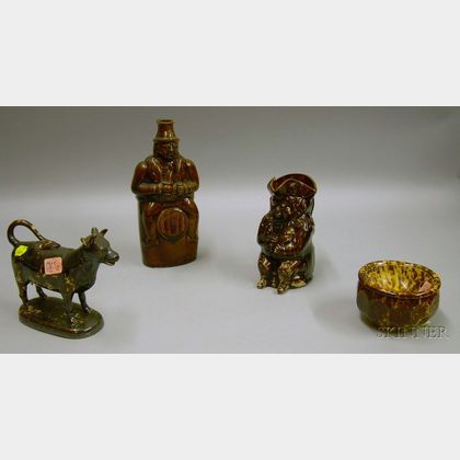 Rockingham and Bennington Glazed Ceramic Articles