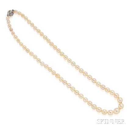 Antique Pearl Necklace, Tiffany & Co.