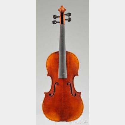 Modern Violin, Probably Wenzel Fuchs Workshop