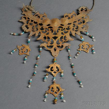 Gilt Copper Necklace
