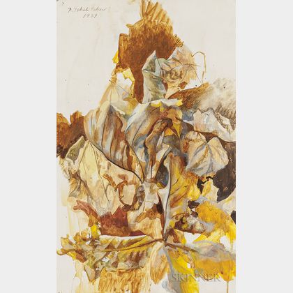 Pavel Tchelitchew (Russian/American, 1898-1957) Autumn Leaves