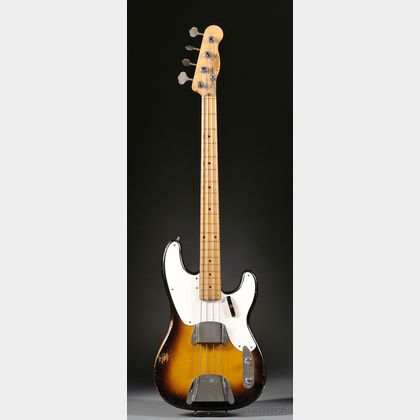 American Electric Bass Guitar, Fender Electric Instruments, Fullerton, 1957, Model Precision Bass