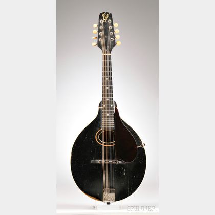 American Mandolin, Gibson Mandolin-Guitar Company, Kalamazoo, c. 1924, Style A