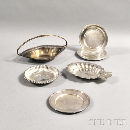 Seven Sterling Silver Hollowware Items