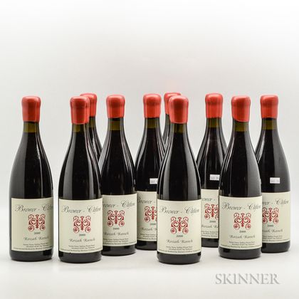 Brewer Clifton Rozack Ranch Pinot Noir 2000, 10 bottles 