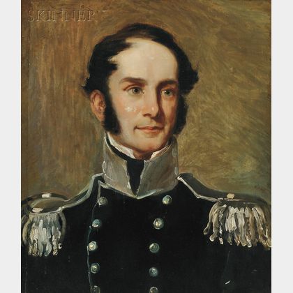 Thomas Sully (American, 1783-1872) Portrait of General George Cadwalader (1806-1879)