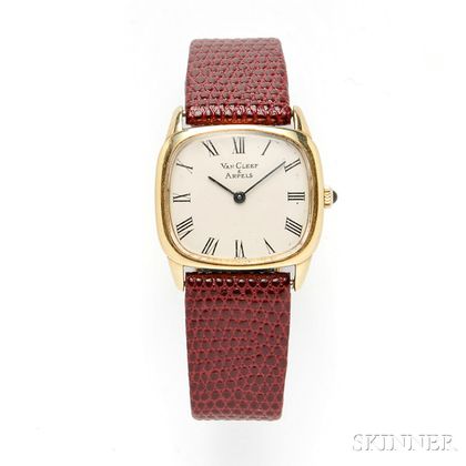 14kt Gold Wristwatch, Concord, Retailed by Van Cleef & Arpels
