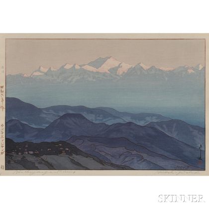 Hiroshi Yoshida (1876-1950),Kanchenjunga-Morning