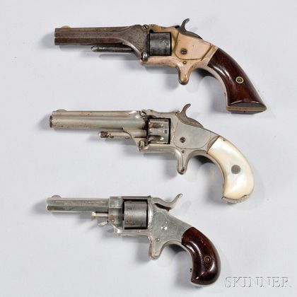 Three .22 Caliber Revolvers