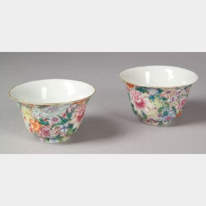 Pair of Porcelain Cups