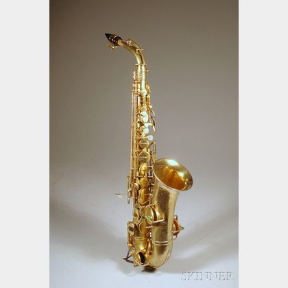 American Alto Saxophone, Buescher, Elkhart, c. 1930, Model True Tone