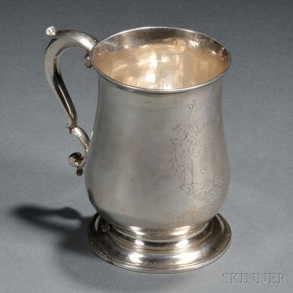 George II Sterling Silver Cann