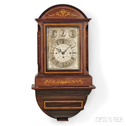 Sheraton Boardroom Bracket Clock Attributed to Elliott