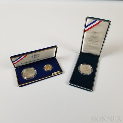 Three American Commemorative Coins