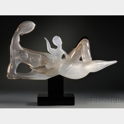 Licio Zanetti Art Glass Sculpture