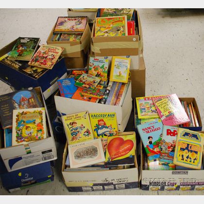 Collection of Modern Children's Pop-up Books and Illustrated Books