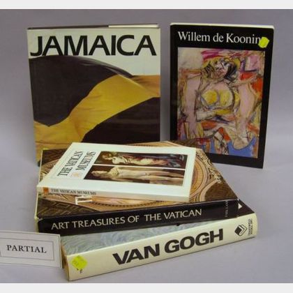 Collection of Travel, Architecture, and Art Related Books. 