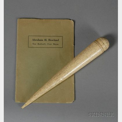 Large Bone Fid with Accompanying Booklet