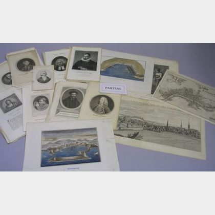 Large Group of Assorted 18th and 19th Century Steel Engravings and Prints