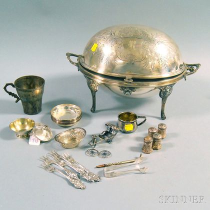 Large Group of Silver and Silver-plated Items