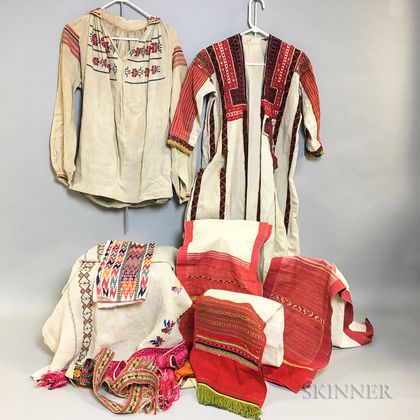 Balkan Embroidered Clothing