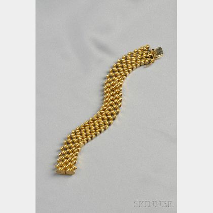 18kt Gold Bracelet, Caplain Saint Andre