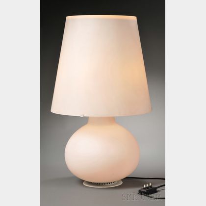 Modernistic Art Glass Table lamp