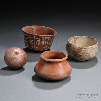Four Nasca Vessels