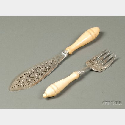 Sold at Auction: Vintage Fish Knife Knives