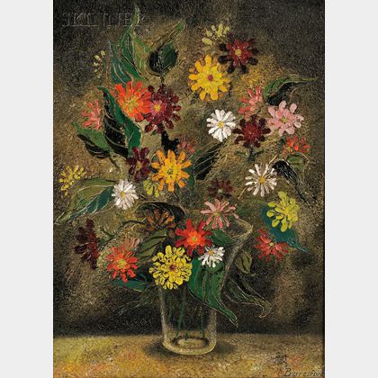 Virginia Berresford (American, 1902-1995) Colorful Bouquet