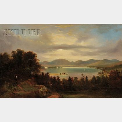 Samuel W. Griggs (American, 1827-1898) Lake George