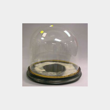 Large Round Glass Dome
